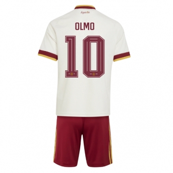 Billige Fotballdrakt Spania Dani Olmo #10 Replika Bortedraktsett Barn VM 2026 Kortermet (med bukser)
